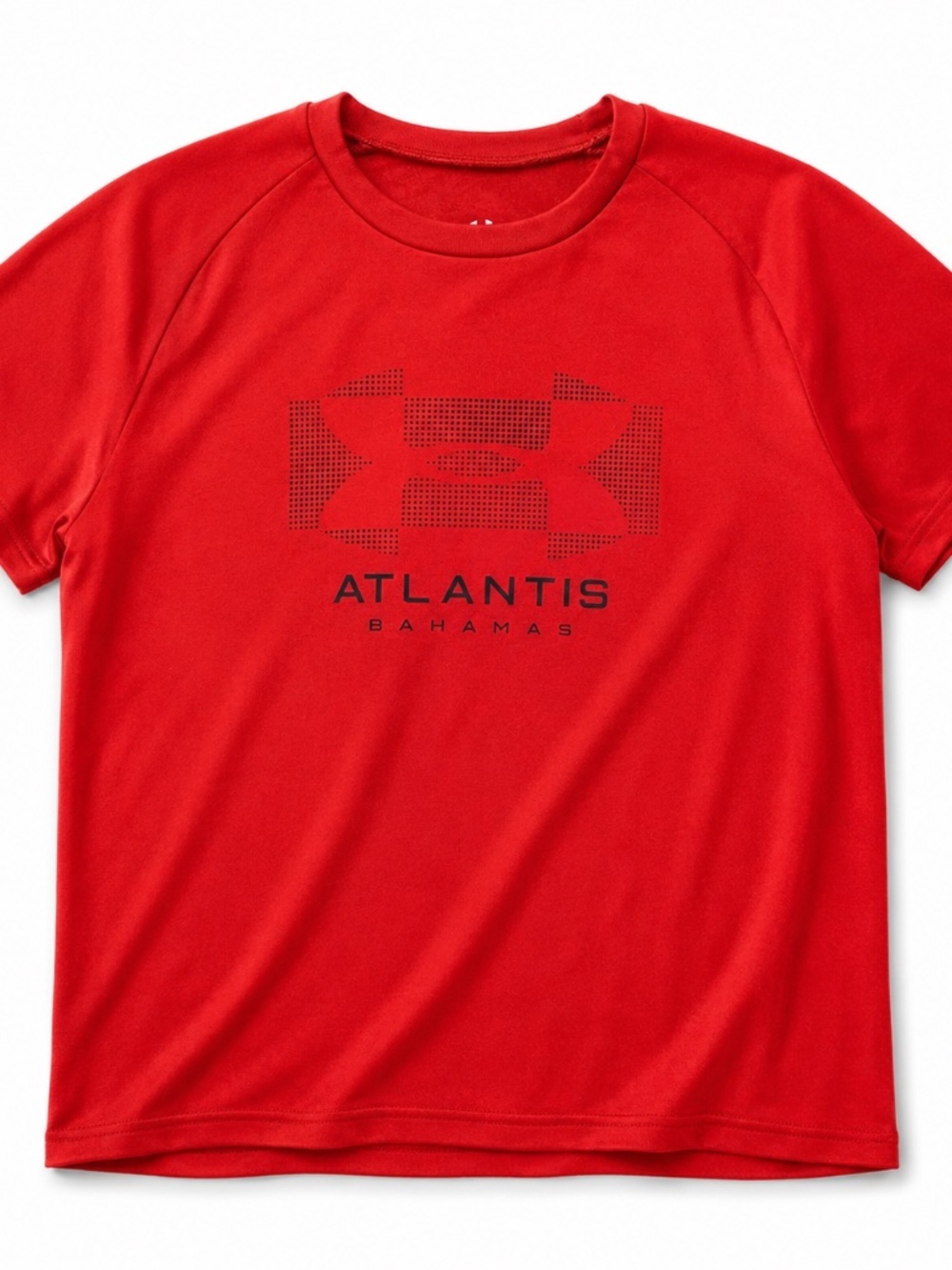 Under Armour Atlantis Bahamas Red Performance T-Shirt Youth Medium